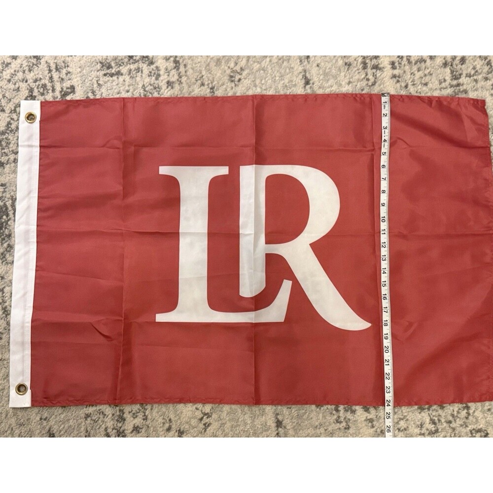 Red/White LR Nautical Flag Polyester 36 x 24 in with‎ Grommets - Picture 3 of 3